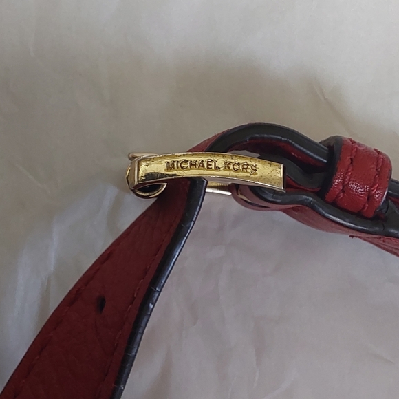Michael Kors Red shoulder/crossbody - Picture 12 of 12